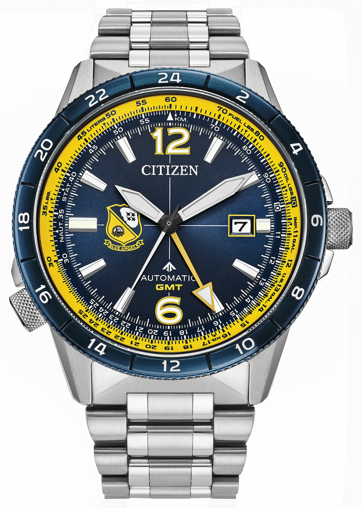 Promaster Air GMT Navy Dial Stainless Steel Bracelet NB6044-54L